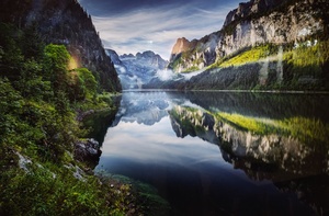 Christian Leitner Spiegelbild am Almsee